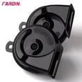 thumbnail image 2 of FARBIN Car Horns 12v Loud Dual-Tone Electric Auto Horn Train Horns Kit for Trucks Motorcycle, 2 of 7