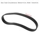 thumbnail image 4 of Lot de 2 courroies d'aspirateur en caoutchouc pour Bissell PowerSwift, fonctionnement stable et fluide, 4 of 4