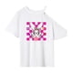 thumbnail image 1 of Camiseta de mujer con cuello redondo, ropa deportiva, camiseta básica de manga corta para vacaciones S, 1 of 7