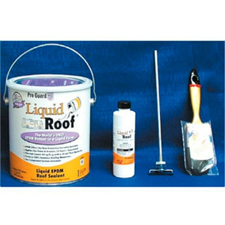 Roof Termination Kit - Pro Guard F9991-K White 1 Gallon Liquid Rubber Roof Kit
