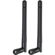 Eightwood Dual Band WiFi Antenna 3dBi SMA Male Antenna for Wireless Video Security IP Camera Surveillance Truck Camera Reversing Monitor