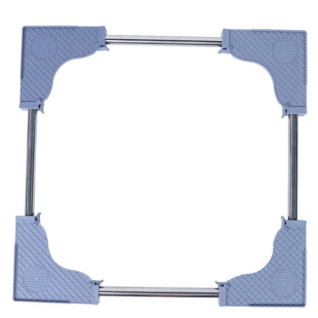 Support de Réfrigérateur à Quatre Pattes, Support de Réfrigérateur Gris, pour Réfrigérateur Maison 18,1 X 17,5 X 3,5 Po
