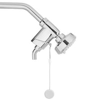 Evolve ShowerStart Express Fast Hot Water 3-Spray Patterns with 1.75 GPM 3.25 in Wall Mount Fixed Shower Head - Chrome