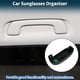 thumbnail image 3 of Estuche para gafas de sol de automóvil Unique Bargains para Ford Puma MK2 20-25, soporte para gafas de sol, caja de almacenamiento, plástico ABS negro, 1 juego, 3 of 7