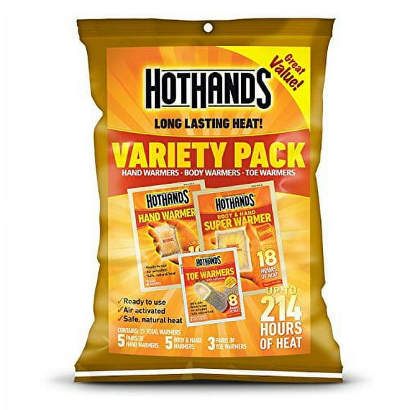 Hothands Heatmax Variety, Fresh Stock Manufactured 2015-2 Packs each includes 5 hand 5 toes and 5 body and hand
