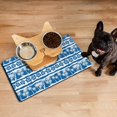 thumbnail image 3 of Palm Tree Sunset Non-Slip Dog Feeding Mat - Vibrant Neon Colors - Absorbent Foam Core - Easy Clean Surface - Tropical Themed Pet Placemat, 3 of 5