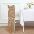 thumbnail image 5 of Efavormart Matte Champagne Big Payette Sequin Chiavari Chair Slipcover, Wedding Chair Back Cover, 5 of 11