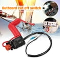 thumbnail image 3 of Boat Motor Emergency Stop Switch for / Outboard Stop Switch Cut Off Switches with Safety Lanyard, 3 of 6