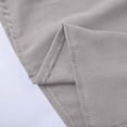 thumbnail image 4 of 3/4 Sleeve Top & Pants Set - Women's Casual Elastic Waist Outfit, Grey Womens Daily Casual Solid 3/4 Length Sleeve O Neck Blouse Tops Pockets Elastic Waist Long Pants Shirt Trousers Set, 4 of 4