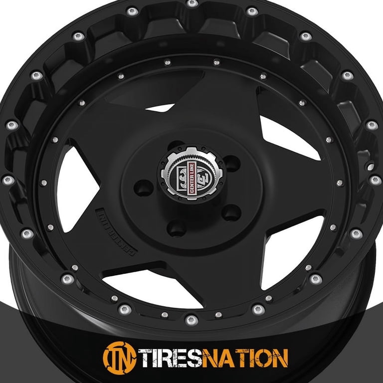 20x10 Centerline 832SB RT-1 Satin Black Wheel 8x6.5 (-24mm 
