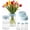 Blue-2pcs, variant on Silicone Flower Frog, Flexible, for Vases