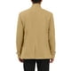 thumbnail image 3 of Abrigo de invierno para hombres Inspire Chic, abrigo de doble botonadura con cuello alto, color caqui, talla M, 3 of 7