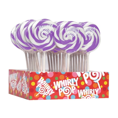 Grape 3" Whirly Pop (24 Pack)