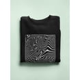 thumbnail image 3 of Optical Waves Techno Style Sweatshirt Women -Image by Shutterstock, Female x-Large, 3 of 4