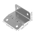 thumbnail image 2 of OATIPHO 10PCS Folding Hardware Iron Silver for Living Room Use with Strong Design, 2 of 5