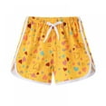 thumbnail image 1 of SILVERCELL Girls Summer Board Shorts Quick Dry Swim Bottom Athletic Running Shorts 2-7 Years, 1 of 4