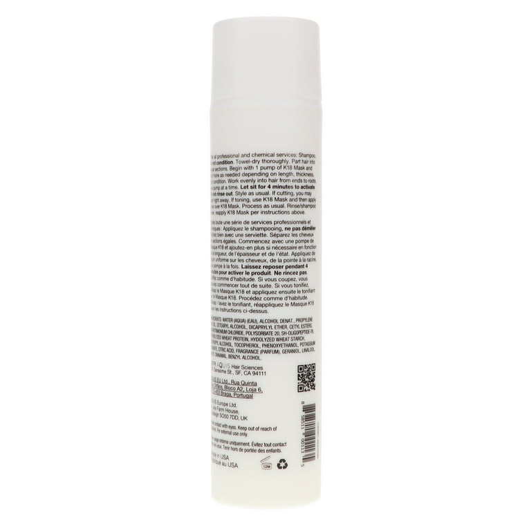 K18 Professional At-Home Molecular Repair Hair Mask for Damaged