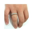 thumbnail image 4 of 1ct Five Stone Natural Round Diamond Wedding Anniversary Ring 14K White Gold, 4 of 4