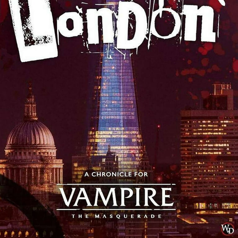 Vampire: The Masquerade 5th Edition: Fall of London Chronicle - Roleplaying Game - Hardcover Full Color Book Vampire: The Masquerade 5th Edition: Fall of London Chronicle - Roleplaying Game - Hardcover Full Color Book