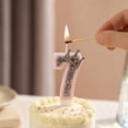 thumbnail image 5 of Btomtd Birthday Crown Number Candle 3 Inch Cake Topper Candles for Milestone Party Supplies Celebration Table Decor, 7, 5 of 7