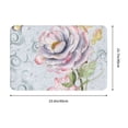 thumbnail image 3 of Disketp Vintage Rose Mat For Front Door Outside - Doormat Outdoor Entrance - Welcome Mats Outdoor,Outside Entry And Outdoor Entrance 16''X24'', 3 of 9