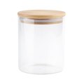 thumbnail image 2 of Yuangui Clear Glass Jar with Wooden Lid 450ml, 2 of 10
