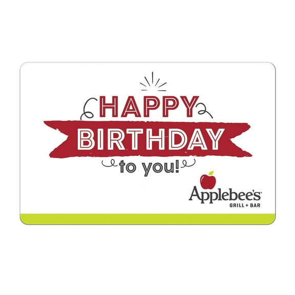 Applebee's Birthday Gift Card (Email Delivery)