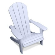 KidKraft Children's Adirondack Fan Back Chair, Sky Blue