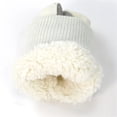 thumbnail image 4 of CAICJ98 Toddler Waterproof Outdoor Infant Baby Mittens Winter Gloves Cuffed Warm Fleeced Kids Ski Gloves for Boys Girls 2-4 Years,Grey, 4 of 7