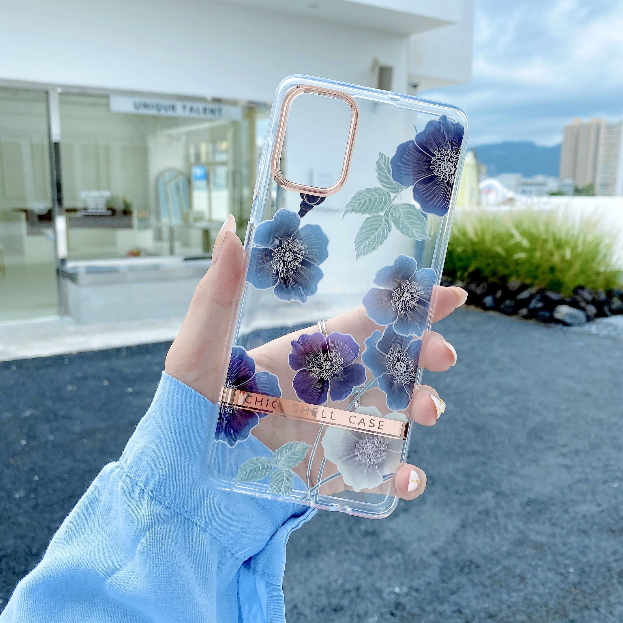 NOśWEA | Natural Lag pouch_wlogo Nalacover Clear Case for Samsung Galaxy S23 Ultra, Nature