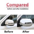 thumbnail image 4 of Chrome Car Rear View Side Mirror Cover Trim For 2013 2014 2015 2016 2017 2018 2019, 4 of 5