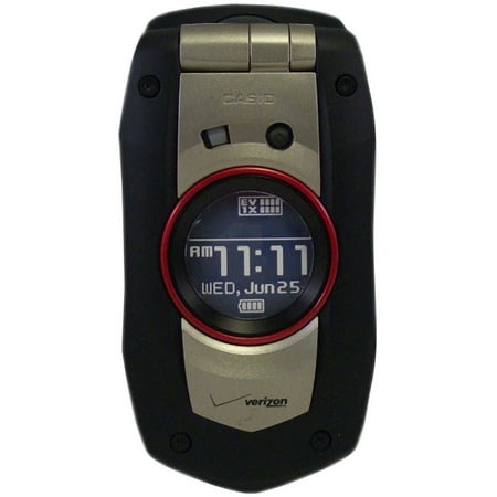 Verizon Casio C711 GzOne Boulder/ Hitachi Silver/Black Dummy Display Toy Cell Phone Good for Store Display or for Kids to Play Non-Working Phone Model