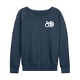thumbnail image 2 of Mattel - 80Th Group  - Women's French Terry Long Sleeve Shirt, 2 of 4