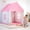 🔥 Pink_New, variant on Dianli Kids Play Tent Foldable Gaming Tent Indoor Outdoor Up Playhouse Portable Storage Tent for Playing Reading Relaxing Hideaway With Carry Bag for Kids Playroom