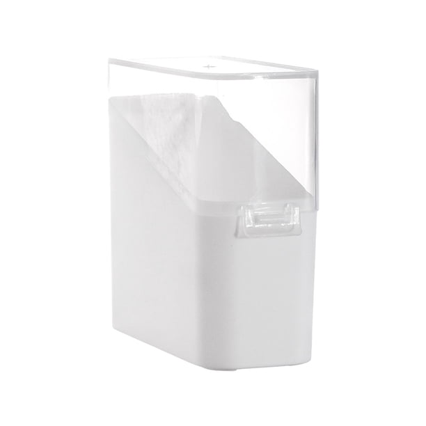 Estuche de almacenamiento de escritorio, organizador de encimera, caja organizadora de bolsas de té transparente, caja organizadora de bolsas de té
