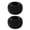 Black, variant on sunsanly 2 Pcs Toothbrush Holders Smooth Japanese Style Ceramics Round Solid Color Toothbrush Bases Bathroom Countertops Toothbrush Storage Stand