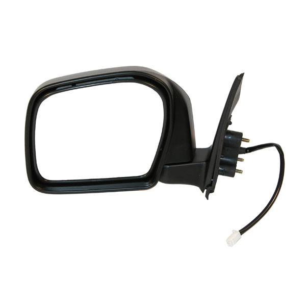 For 0004 Pickup Truck 2WD & 4WD Rear View Mirror Power Black Driver Side