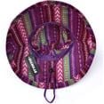 thumbnail image 3 of Women Wide Brim Sun Hats Metal Wired Edge Summer UV Protection Beach Fishing Hat for Hiking Garden Travel Chin Strap, 3 of 5