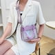 thumbnail image 5 of Bolso bandolera de un solo hombro de PVC con cadena Makaron para mujer bolso de mano bolsos de moda, 5 of 8