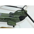 thumbnail image 6 of HMM-263 Peach Bush Medevac CH-46 (154789) Model, 1/38 (14") Scale, Mahogany, Phrog, 6 of 9