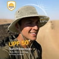 thumbnail image 6 of Certgust Sun Visors for Women Under $10 Sun Hat for Women Casual Hunting Jungle Outdoor Fishing Large Head Size Sun Hat Bucket Hats for Woman Green, 6 of 9