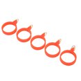 thumbnail image 4 of 5 Pcs Lure Rod Hook All in One High Elastic Rubber Lua Rod Ring Hook Fishing AccessoriesL, 4 of 14
