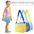 thumbnail image 5 of Bolsa de almacenamiento de juguetes para niños, bolsa de playa de viaje, bolsa de red de playa con perspectiva hueca, bolso de hombro, 5 of 5