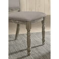 thumbnail image 6 of Ferran Wood Pedestal Dining Table Set in Reclaimed Gray, 6 of 9