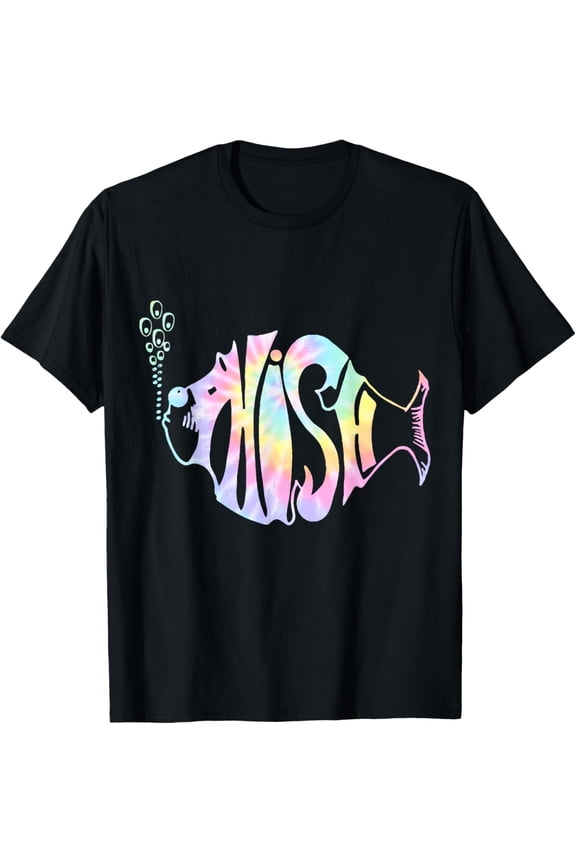 Fishing Graphic Colorful Phish Jam T-Shirt