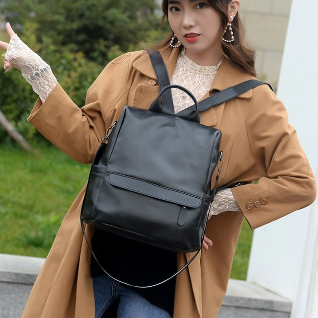 Linnome Fashion Large Capacity Ladies Shoulder Bag for Home Daily Travel Commuting Use Handbag Messenger Bag Wallet Needs