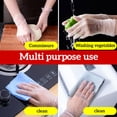 thumbnail image 4 of VONKY PVC Gloves One-time Clear Latex Gloves Powder Free Hand Protector for Kitchen Food Cooking S, 4 of 9