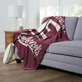 thumbnail image 2 of The Northwest 1COL-23600-0167-OOF 50 x 60 in. NCAA Eastern Kentucky University Alumni Silk Touch Throw Blanket, 2 of 5