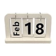 thumbnail image 2 of Fiudx Ofertas relámpago Calendario plegable para el hogar, estudio, dormitorio, calendario de escritorio, adornos decorativos, adornos para la sala de estar del dormitorio, 2 of 6