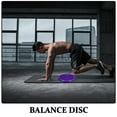 thumbnail image 3 of BESTYASH Wobble Balance Inflatable Disc PVC Violet for Therapy 1Set, 3 of 7
